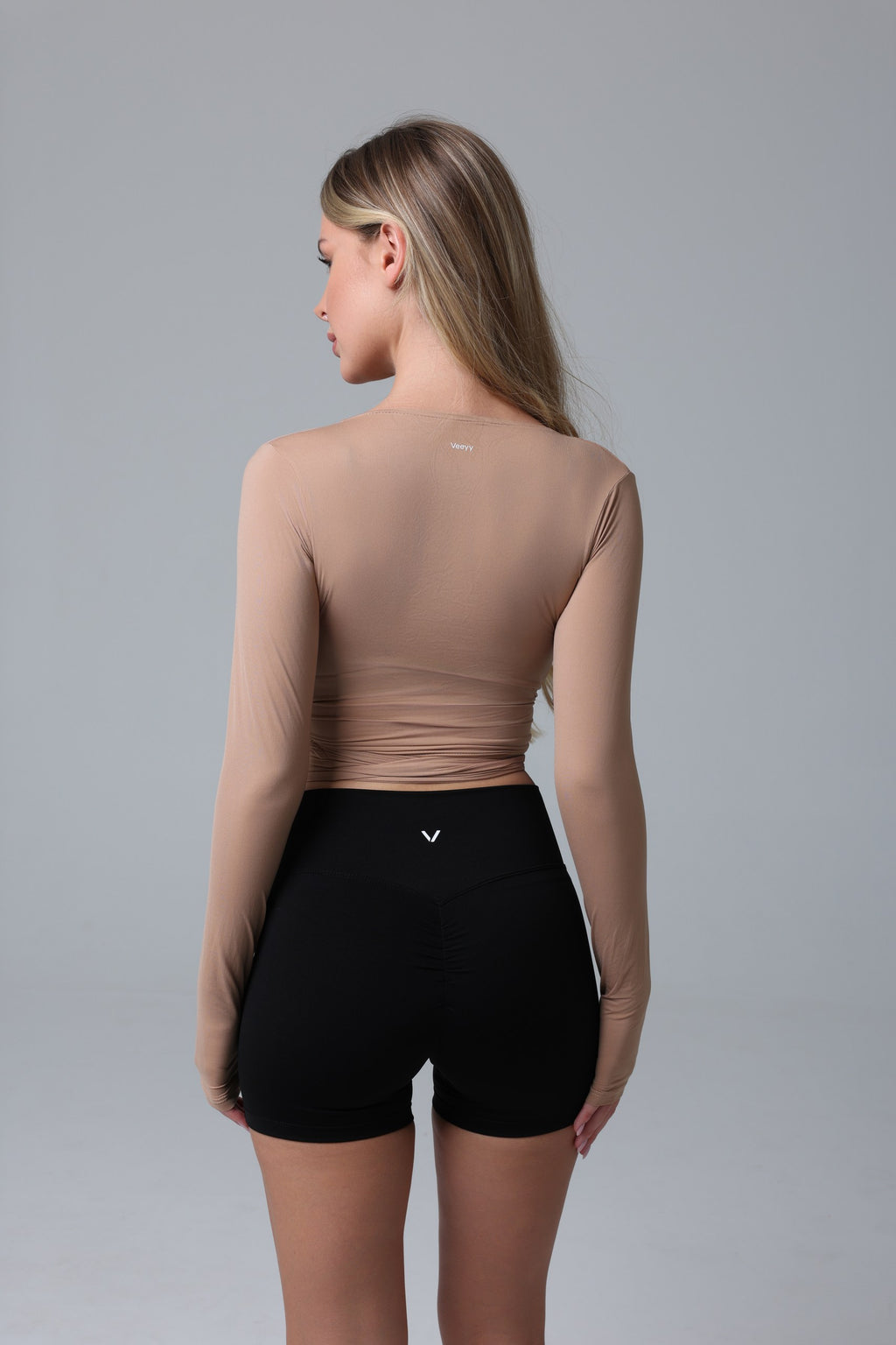 Wrap Tie Top - Sand Nude