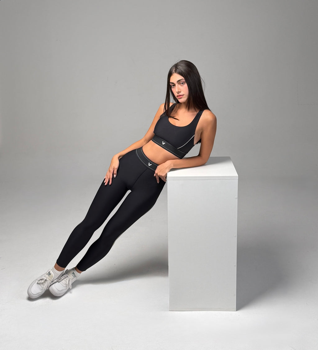 Seamless Motion Bra - Black